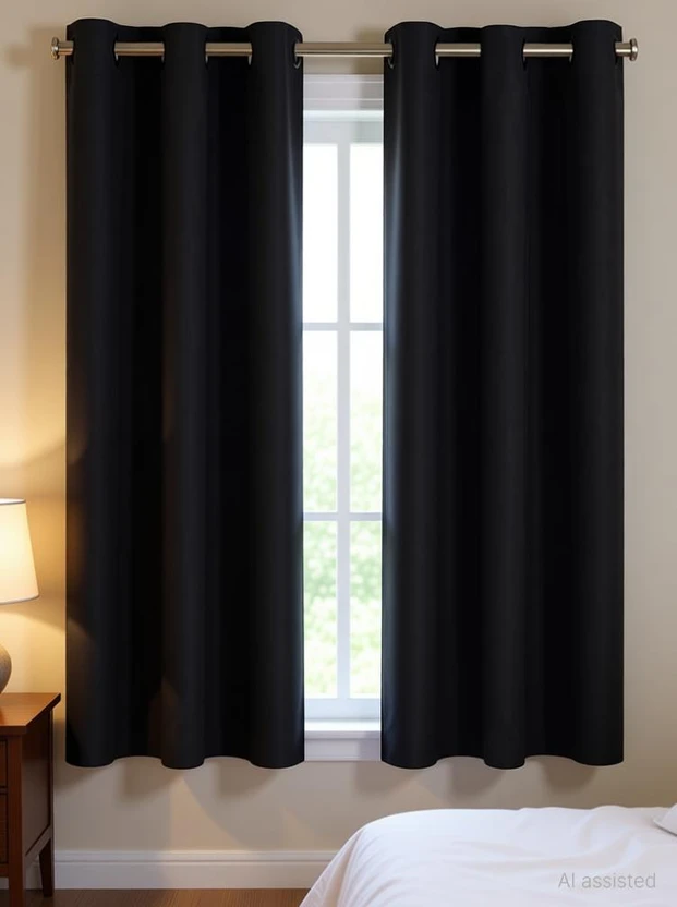 COMFY HOME 152.2 cm (5 ft) Window Silk Semi Transparent Curtain (Pack Of 2) Flipkart sale