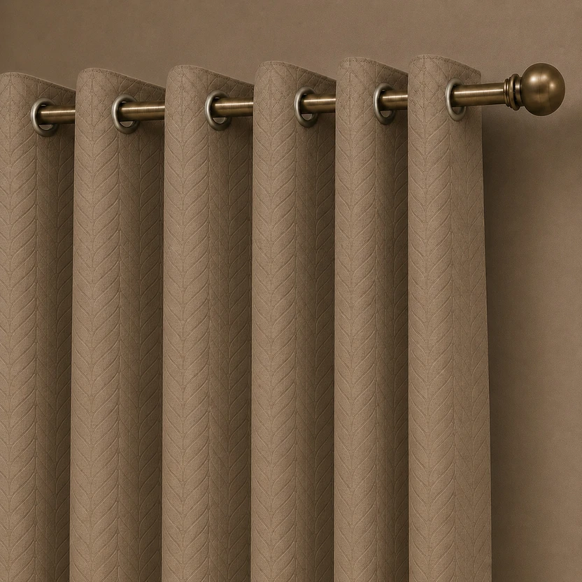 LINENWALAS 213.36 cm (7 ft) Door Polyester Blackout Curtain (Pack Of 2) Flipkart sale
