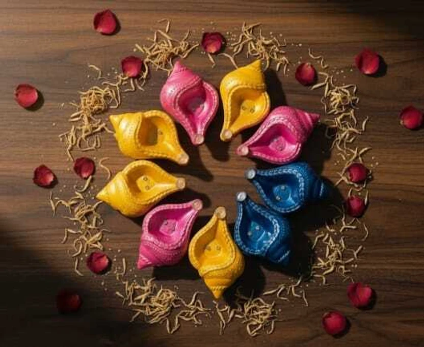 Spstar water sensotr diya Plastic (Pack of 24) Table Diya Flipkart sale