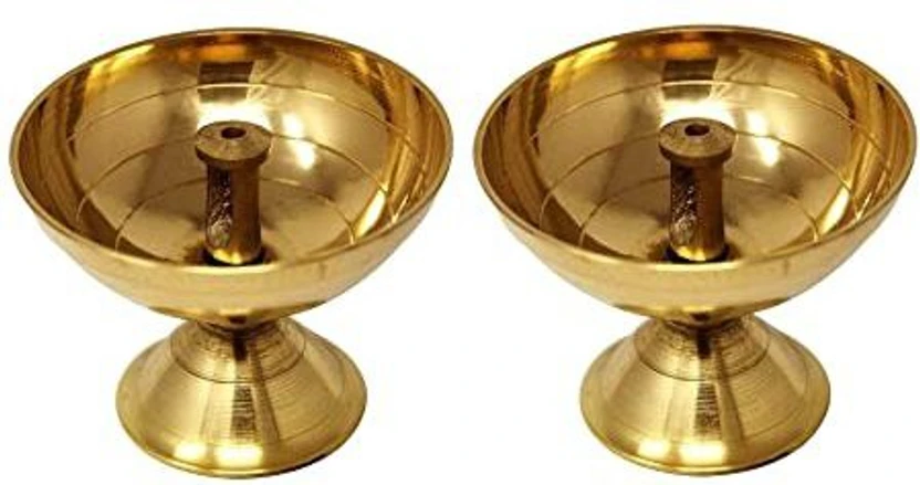 KRIWIN Brass (Pack of 2) Table Diya Flipkart sale
