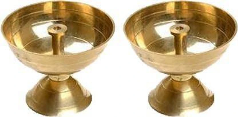 Garima mart Brass (Pack of 2) Table Diya Set Flipkart sale