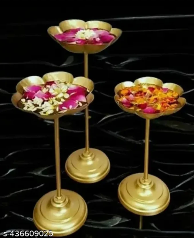 I R impex Iron (Pack of 3) Table Diya Set Flipkart sale
