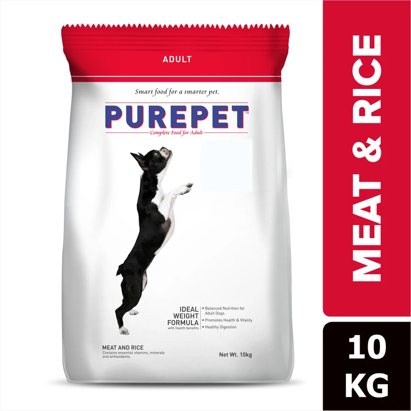 Purepet Meat and Rice 10 kg Dry Adult Dog Food Flipkart sale