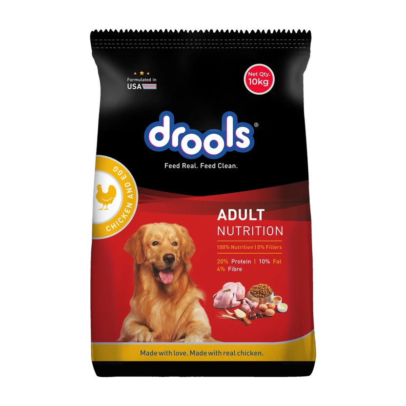 Drools Real Chicken Egg 10 Kg Dry Adult Dog Food Flipkart sale
