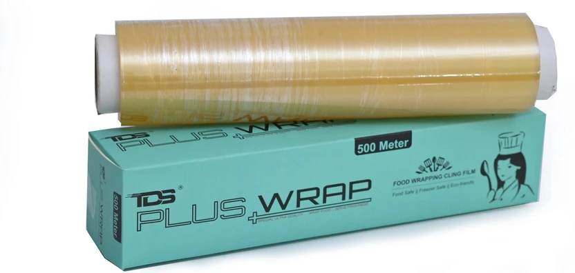 TDS PLUS WRAP 500 Meter Biodegradable Food Wrapping Cling Film (Pack 1) Shrinkwrap Flipkart sale