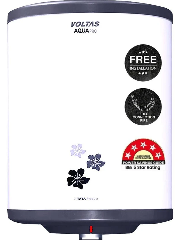 Voltas AquaPro 25 L Storage Water Geyser | Free Pipes and Free Installation Flipkart sale