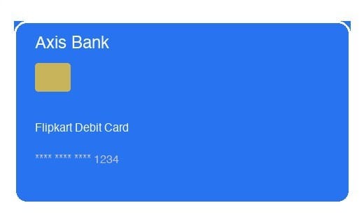Axis Bank Flipkart Debit Card Flipkart sale