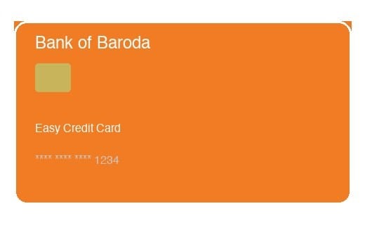 Bank of Baroda Easy Credit Card Flipkart sale
