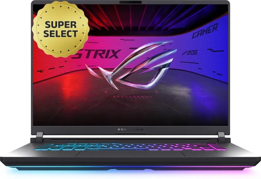 ASUS ROG Strix G16 (Core i7 + RTX 4060) Flipkart sale