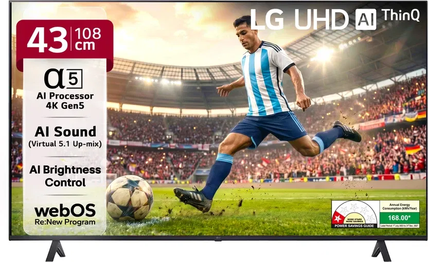 LG 43-inch 4K UHD UQ7500 Flipkart sale