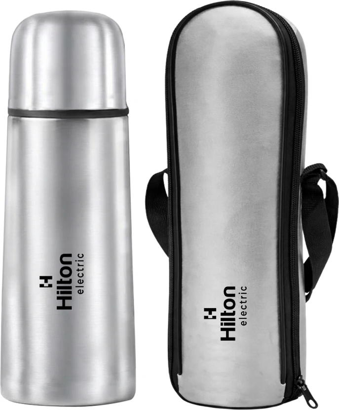 HILTON Stainless Steel Vacuum Insulated Flask, 24hrs. Hot & Cold Thermos, BPA-Free 350 ml St Flipkart sale