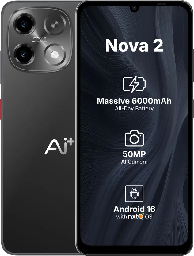 Ai+ Nova 2 5G (Black, 128 GB) Flipkart sale