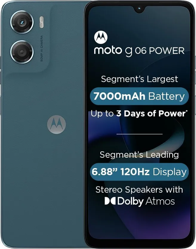 MOTOROLA g06 power (Pantone tapestry, 64 GB) Flipkart sale