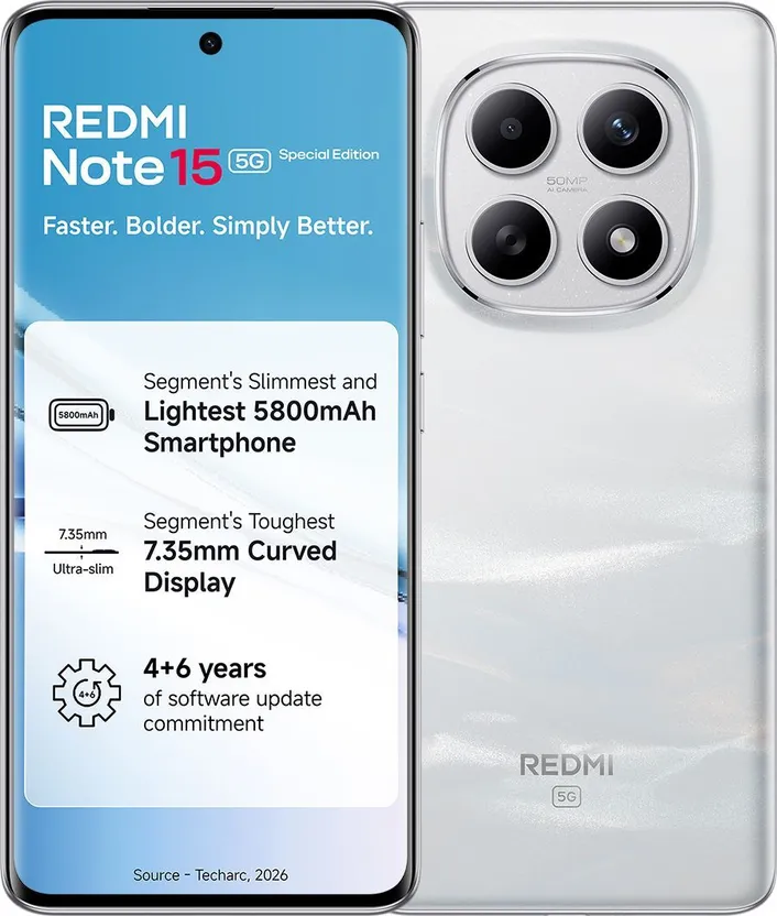 REDMI Note 15 SE 5G Snapdragon (Frosted White, 128 GB) Flipkart sale