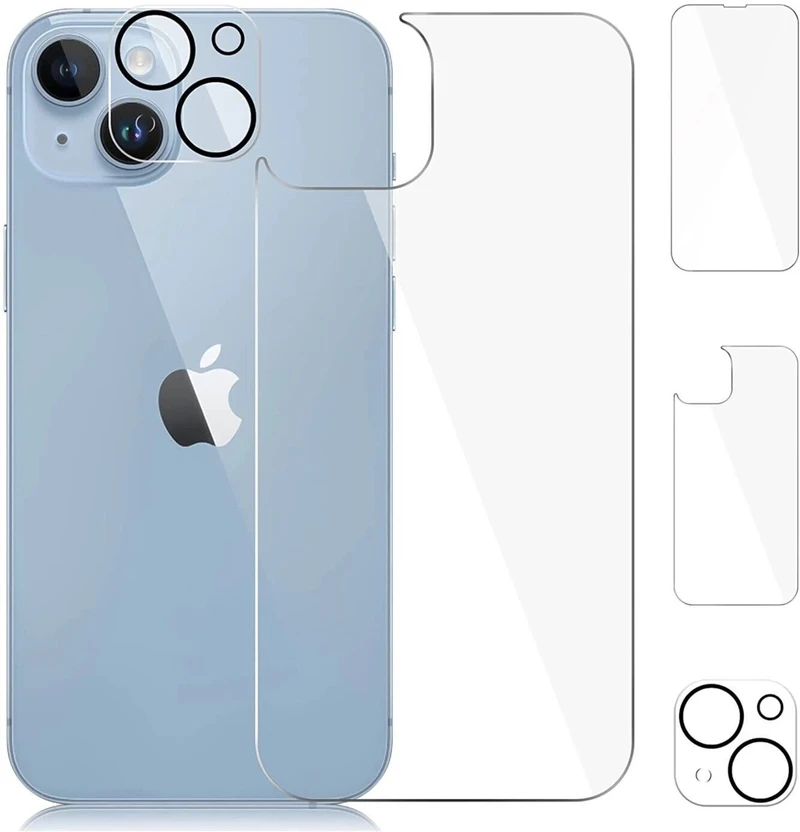 YOGKREETI Front and Back Tempered Glass for Apple iPhone 13 Flipkart sale