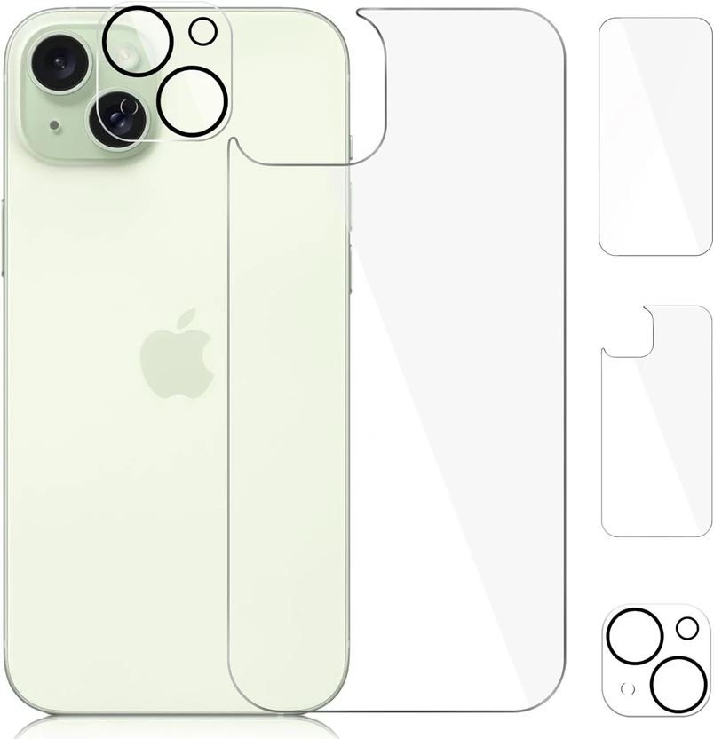 CASELIA Front and Back Tempered Glass for Apple iPhone 15 Flipkart sale