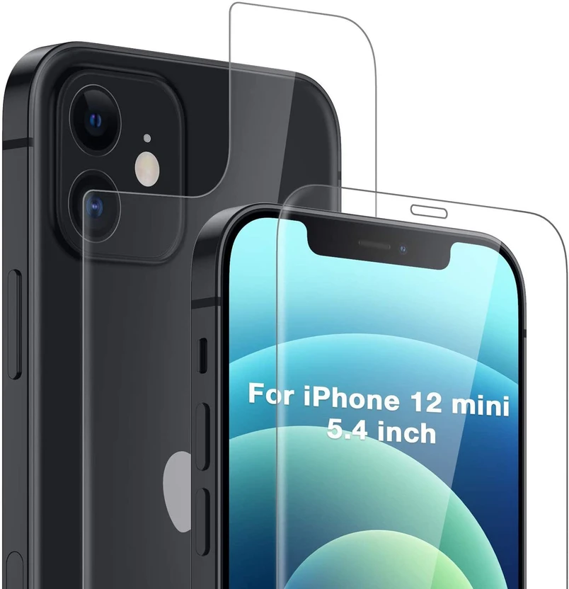 LOWCOST ASM Front and Back Tempered Glass for IPHONE 12 MINI Flipkart sale