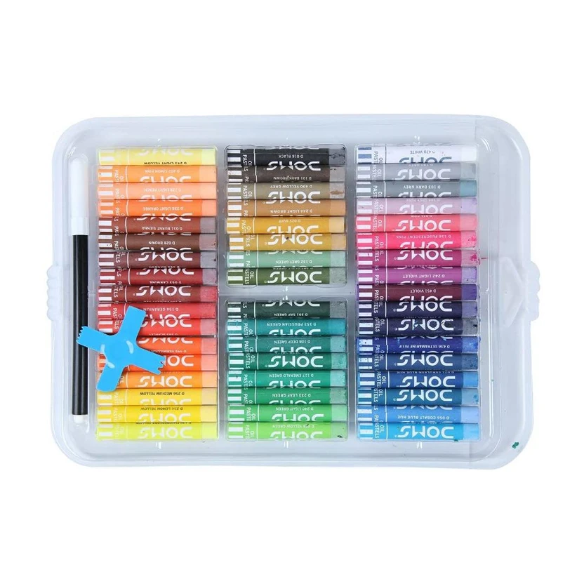 DOMS Oil Pastel 50 Shades Plastic Pack Flipkart sale