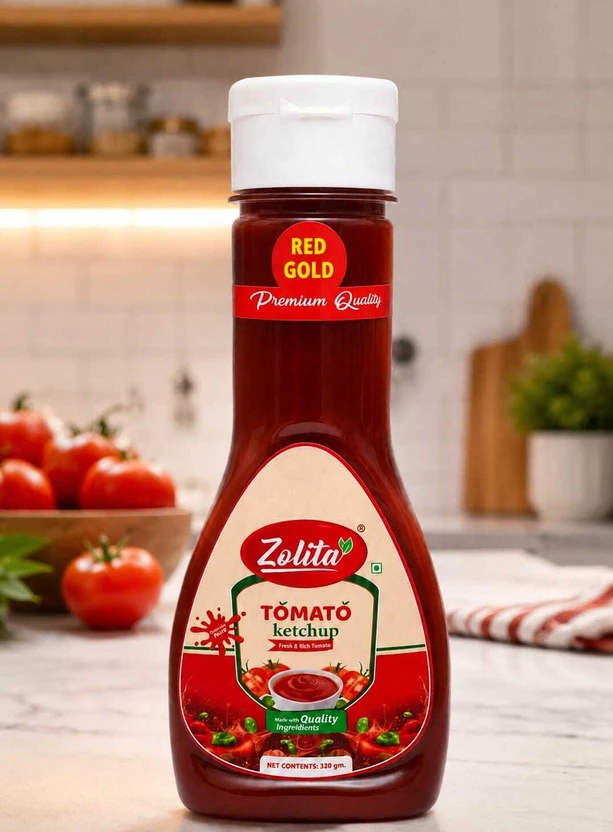 Zolita Kids Special Tomato Ketchup Fresh Natural_320 gm bottle pack of_0041 Ketchup Flipkart sale
