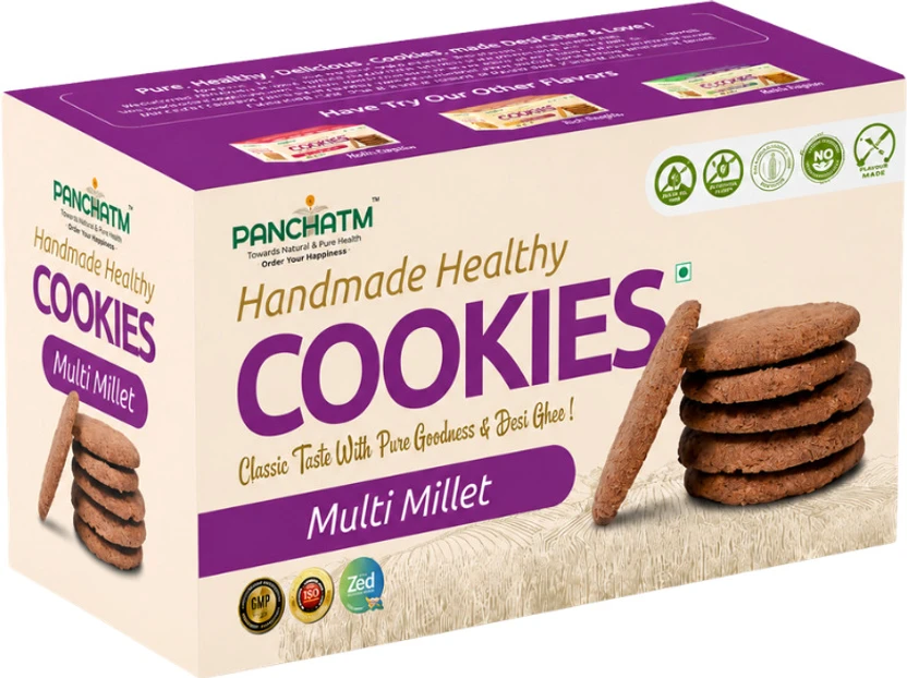 PANCHATM Handmade Healthy Cookies Multi Millet Cookies Flipkart sale