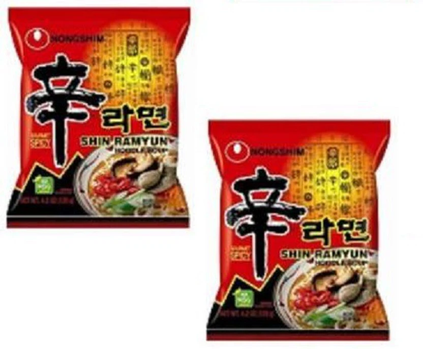 Nongshim Shin Ramyun Noodle Soup-120 gm (Pack of 2) (Imported) Instant Noodles Flipkart sale