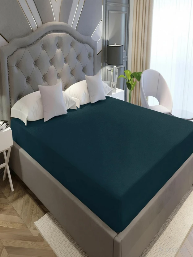 LA VERNE King Size Fitted Terry Cotton Breathable, Stretchable, Waterproof Mattress Cover Flipkart sale