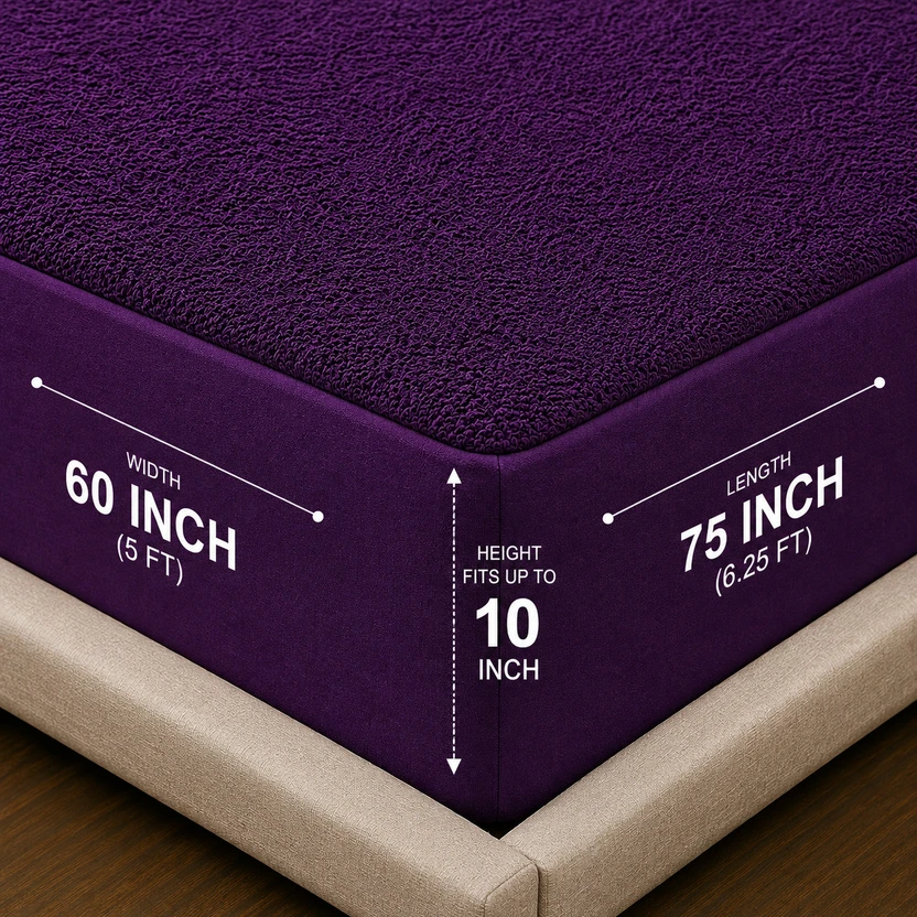 JEPH Queen Size Fitted Terry Cotton Breathable, Stretchable, Waterproof Mattress Cover Flipkart sale