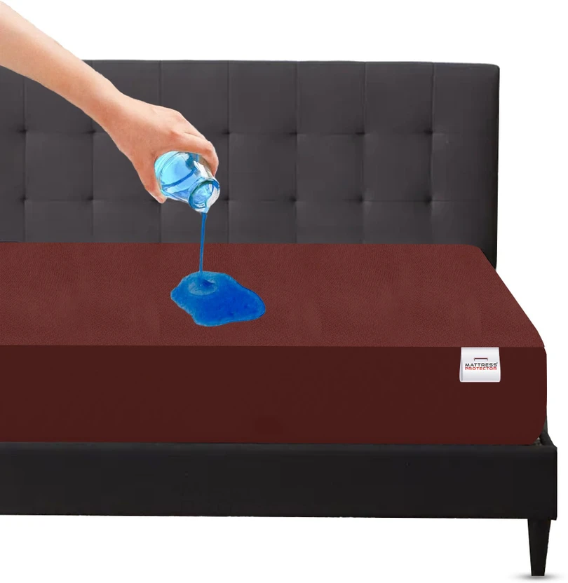 Mattress Protector Queen Size Fitted Terry Cotton Breathable, Stretchable, Waterproof Mattre Flipkart sale
