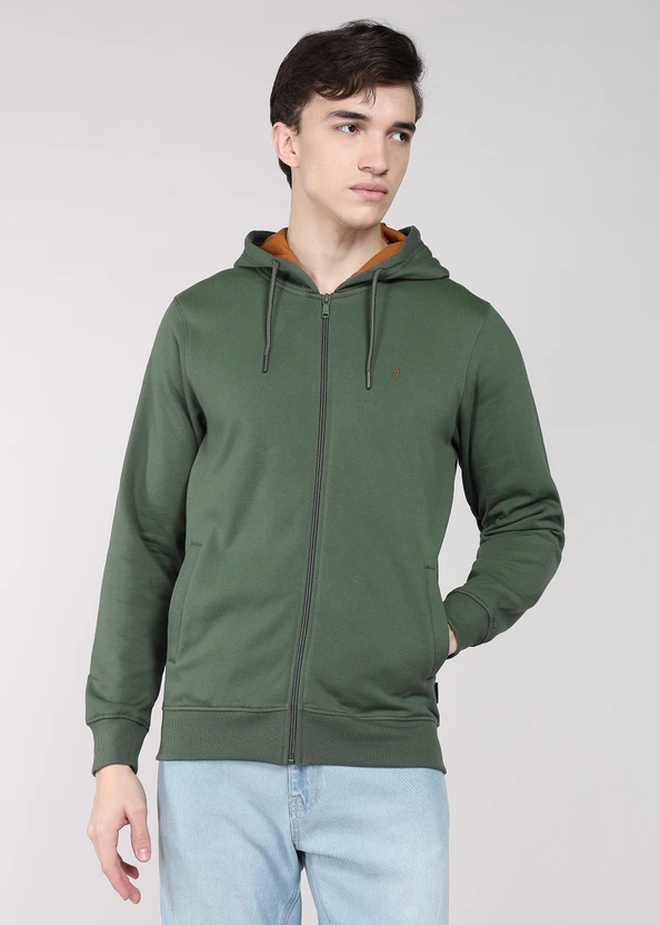 INDIAN TERRAIN Full Sleeve Solid Men Sweatshirt Flipkart sale