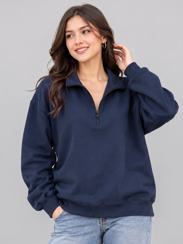 Lecowar Full Sleeve Solid Women Sweatshirt Flipkart sale
