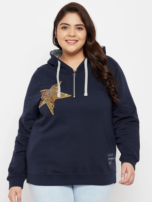 Austivo Full Sleeve Color Block Women Sweatshirt Flipkart sale