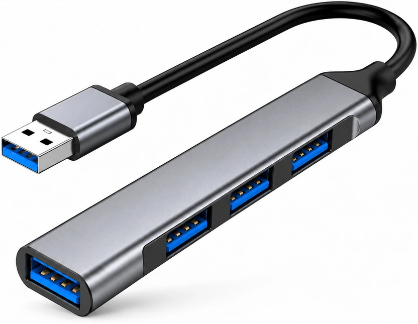 Apexmobile USB 4 in 1 OTG Connector – Fast Data & Charging USB 3.0 USB Hub (Multicolor) USB  Flipkart sale
