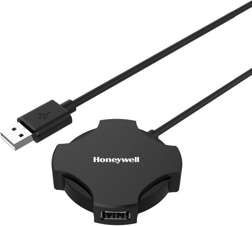 Honeywell 4 in 1 USB Hub 2.0, 1.2 Meter(4 feet) Cable, with a Transfer Speed of 480MBPS, HC0 Flipkart sale