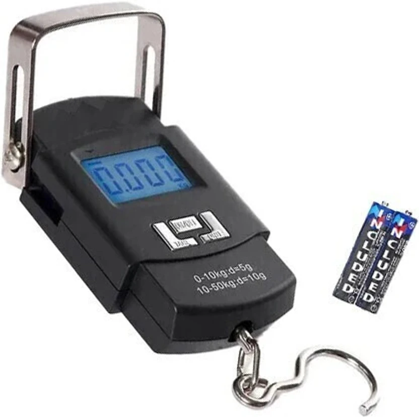 Nubex 10g-50Kg Digital Hanging Luggage Fishing Portable Weight Scale Taraju Tarazu Kata /171 Flipkart sale