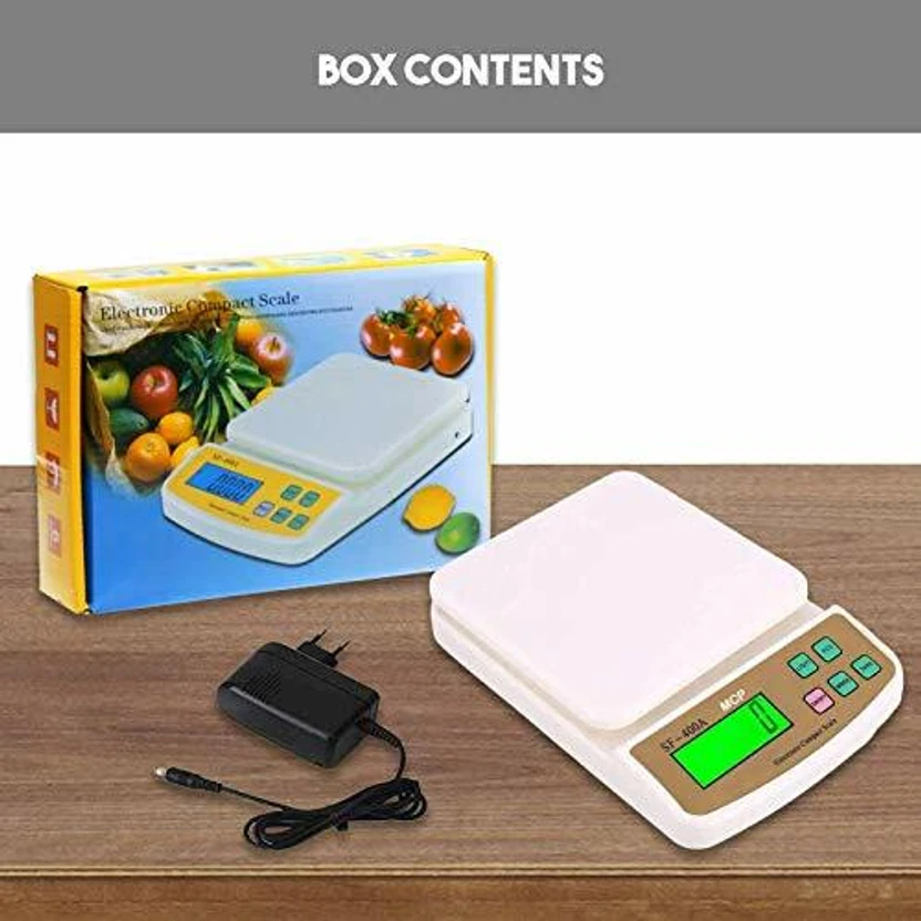 Zelenor Electronic Digital 1Gr-10 Kg Weight Scale LCD Kitchen Weight Scale, Taraju Kanta Wei Flipkart sale