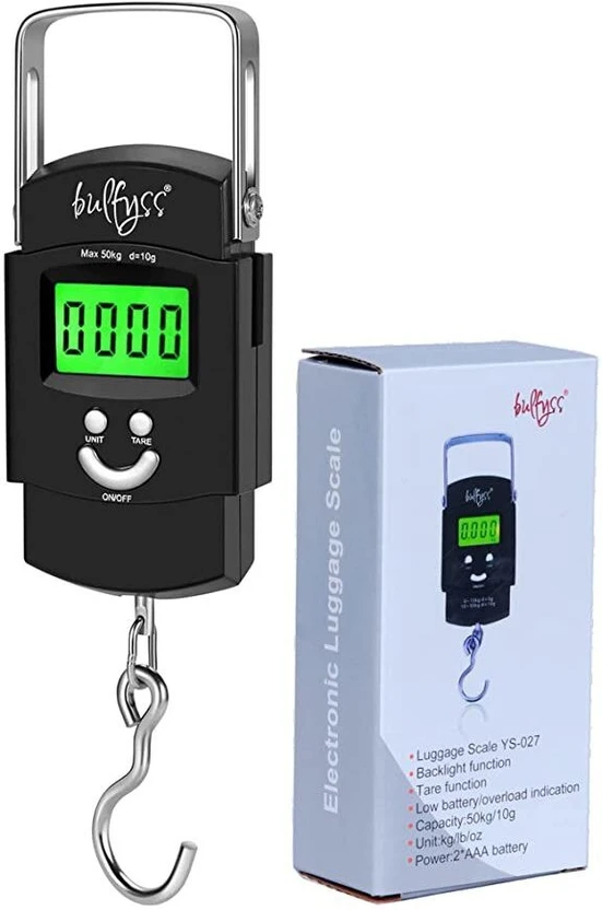 Bulfyss Electronic 50Kgs Digital Luggage Weighing Scale (1 Year Warranty) Weighing Scale Flipkart sale