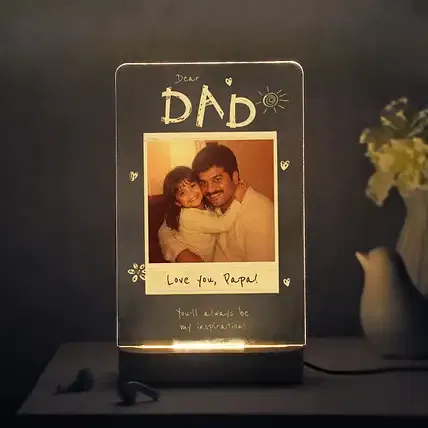 FNP Dear Dad Polaroid Photo LED Lamp