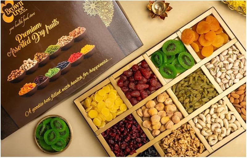 FNP Dry Fruits Assortment Box Rakhi Gift