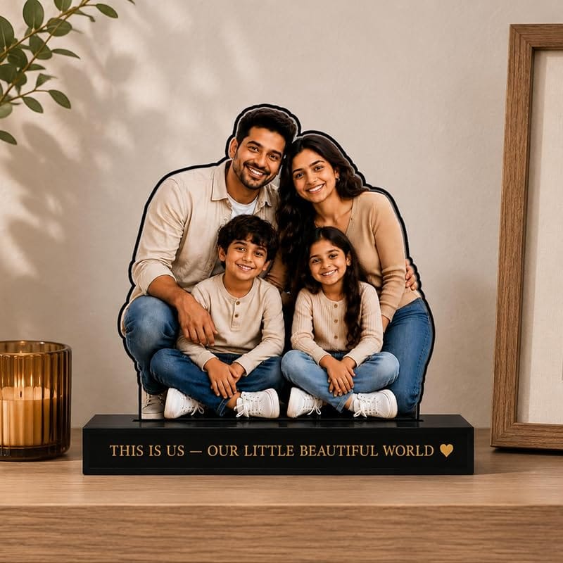 FNP Personalized Photo Frame Rakhi Gift