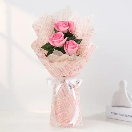 FNP Romantic Pink Rose Arrangement