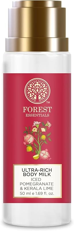Forest Essentials Body Milk Iced Pomegranate Kerala Lime