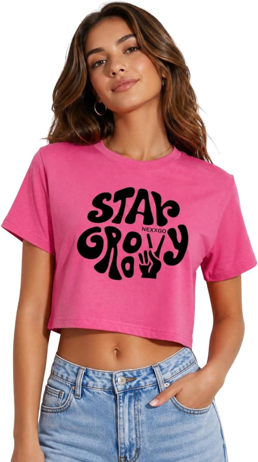 FWD Oversized Cotton Crop T-Shirt (Under ₹499)