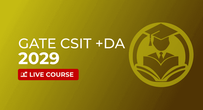 GATE CSIT + DA Complete Course Combo [2029] [Live Classes] GeeksforGeeks sale
