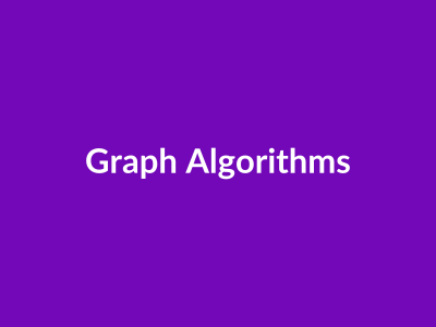 Graph Theory & Advanced Algorithms
