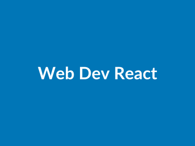Web Development Bootcamp (MERN Stack)