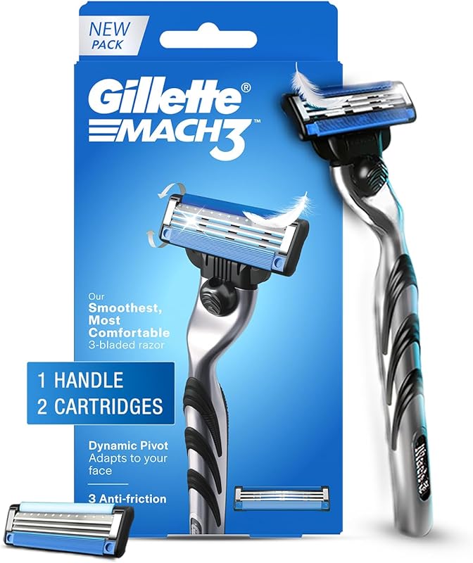 Gillette Mach3 Razor Cartridges 8 Count