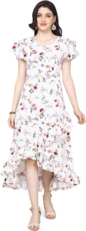 Global Desi Women Boho Floral Dress