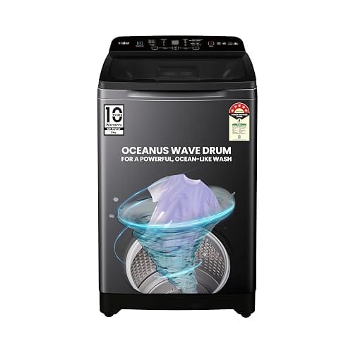 Haier 9kg Oceanus Wave Drum Top Load Amazon sale