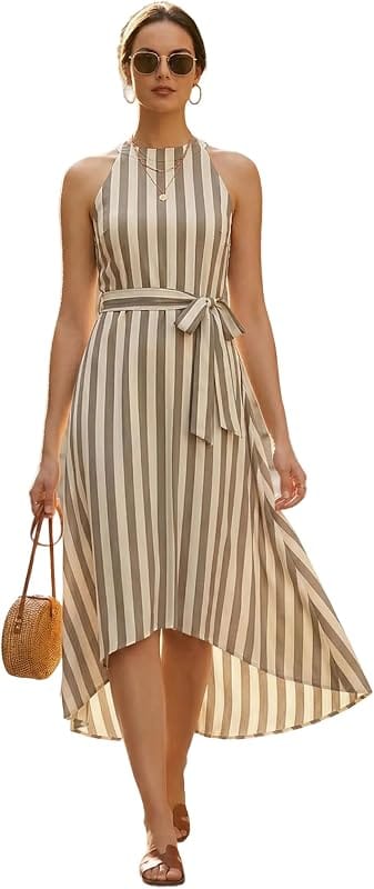 Tokyo Talkies Halter Neck Summer Dress