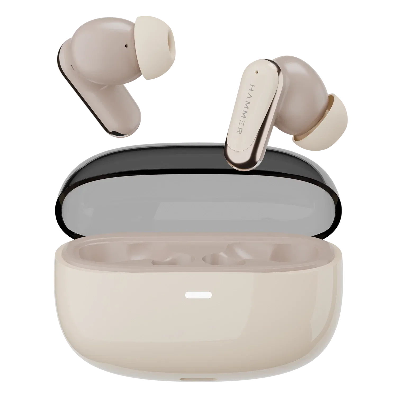 Hammer Aura Wireless Ear Buds with 32dB ANC, 4-Mic ENC, 50H Playtime Hammer sale